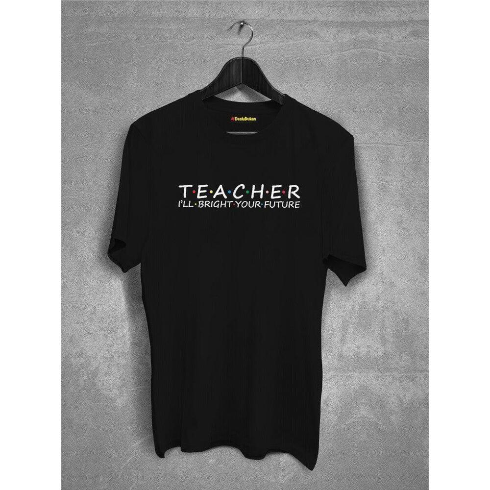 Teacher Tshirt With Colorfull Dots